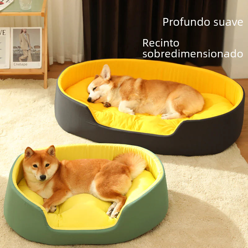 Dog Bed with Removable Washable Cover