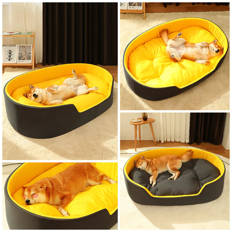 Dog Bed with Removable Washable Cover