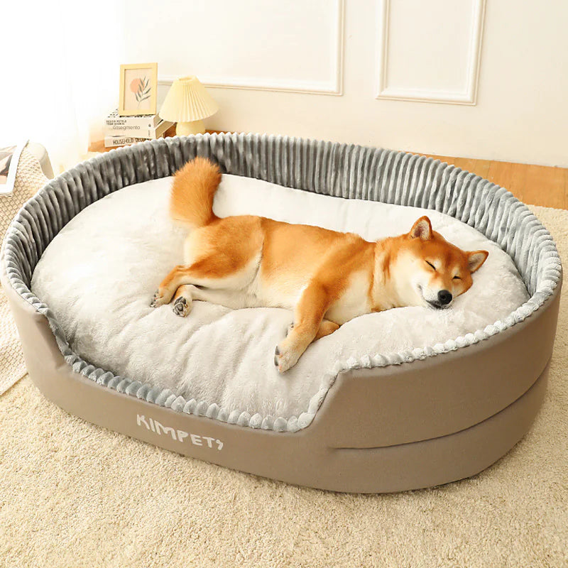 Dog Bed with Removable Washable Cover