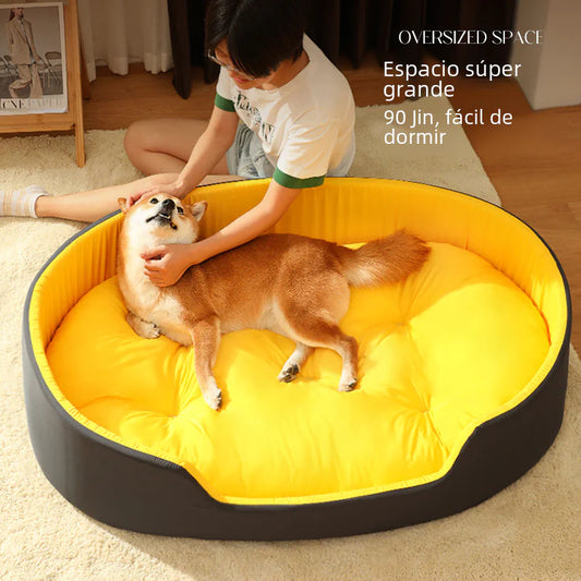 Dog Bed with Removable Washable Cover