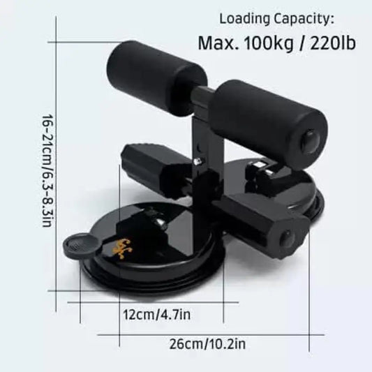 Buy From Best Sit-ups bar Assistant Device Lose Weight Gym Workout for men and women(Black) Sit-up Bar  (Black)