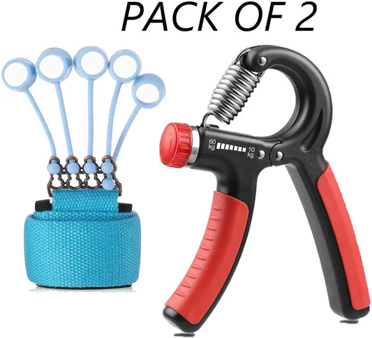 Finger Stretcher, Finger And Hand Gripper 10 TO 40Kg Fitness Accessory Kit Kit